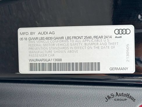 Used 2018 Audi S5 Prestige w/ S Sport Package AWD/4WD image 39