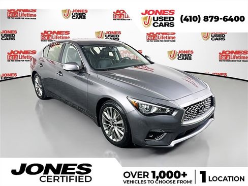 Used 2023 INFINITI Q50 Luxe w/ Cargo Package image 1