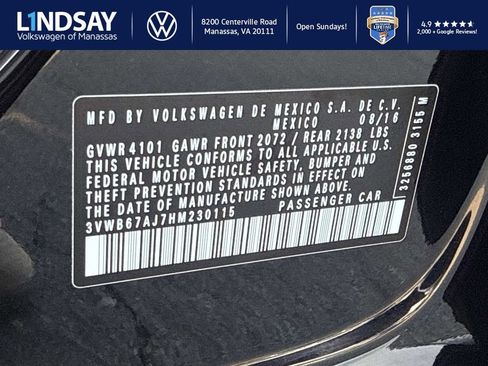 Used 2017 Volkswagen Jetta SE image 25