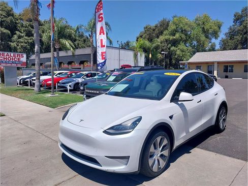 Used 2021 Tesla Model Y Long Range AWD/4WD image 1