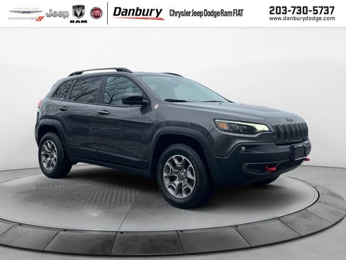 Used 2022 Jeep Cherokee Trailhawk w/ Sun, Sound & Nav Group image 1