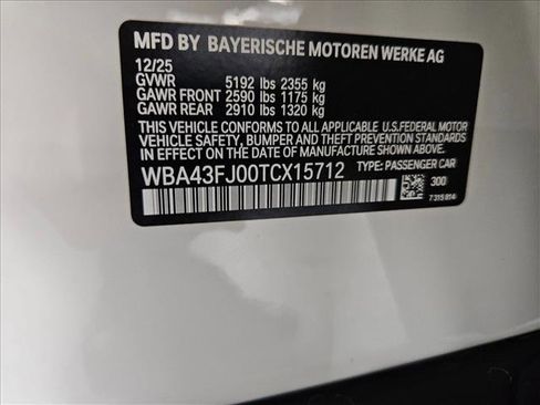 New 2026 BMW 530i w/ Premium Package RWD image 17