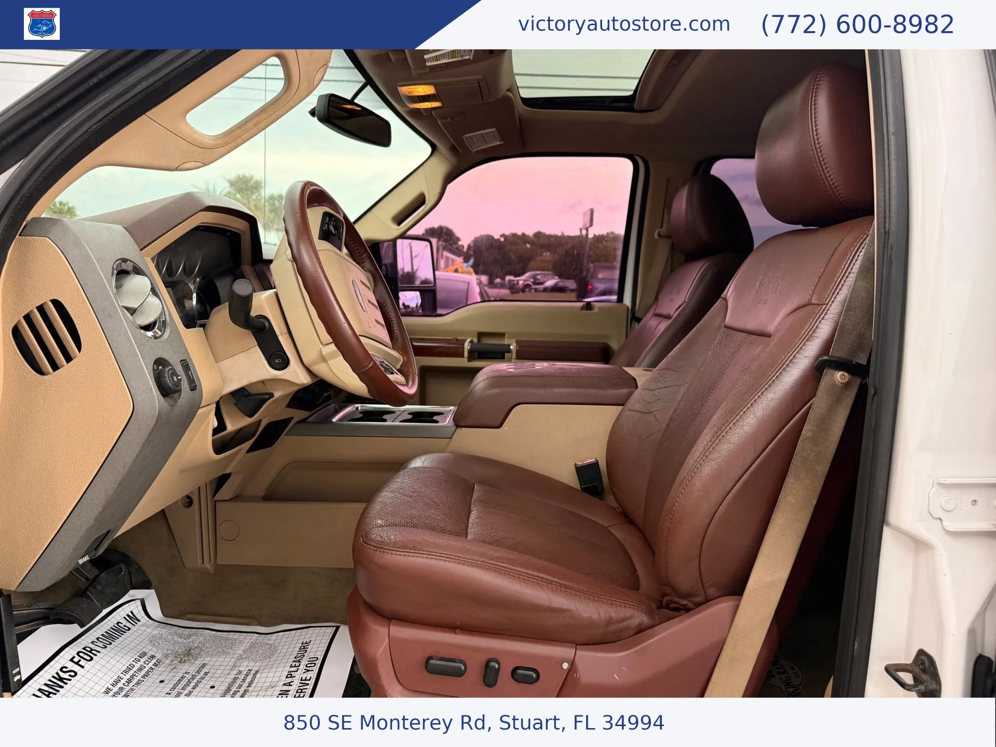 Used 2011 Ford F250 King Ranch w/ King Ranch w/Chrome Pkg AWD/4WD image 11