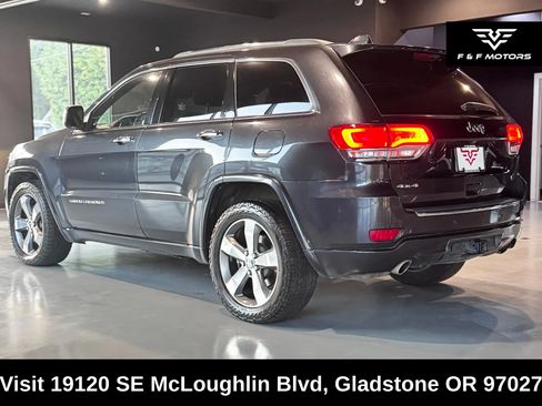 Used 2014 Jeep Grand Cherokee Overland AWD/4WD image 4