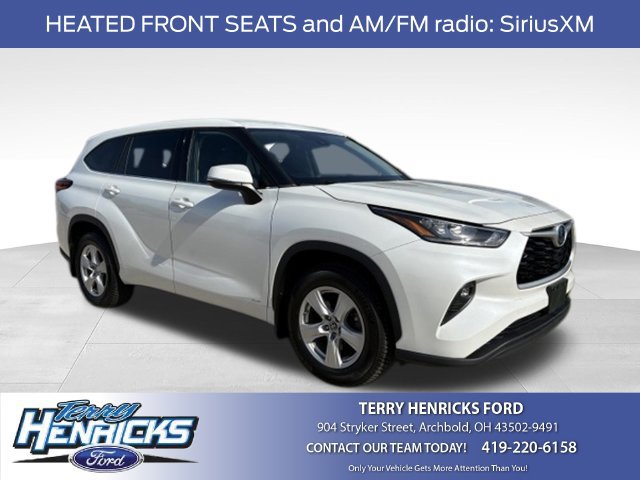 Used 2022 Toyota Highlander LE AWD/4WD 360° Tour