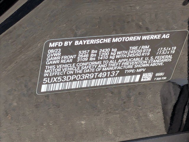 Certified 2024 BMW X3 xDrive30i w/ Convenience Package AWD/4WD image 26