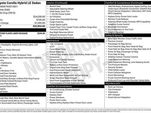 Used 2022 Toyota Corolla LE image 9