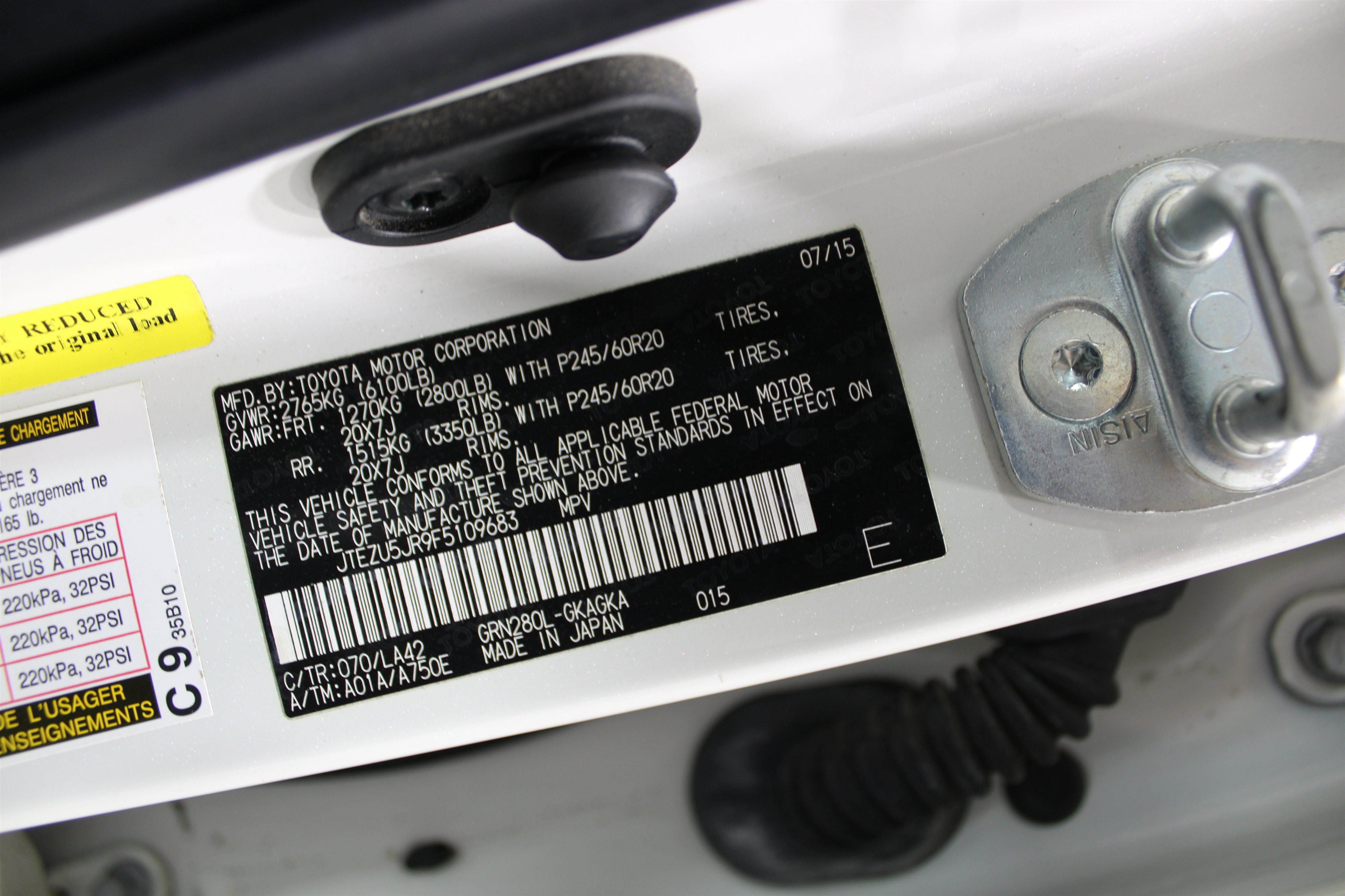 Used 2015 Toyota 4Runner Limited RWD image 36