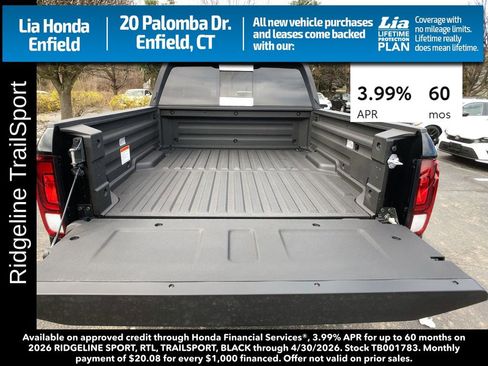 New 2026 Honda Ridgeline TrailSport image 11