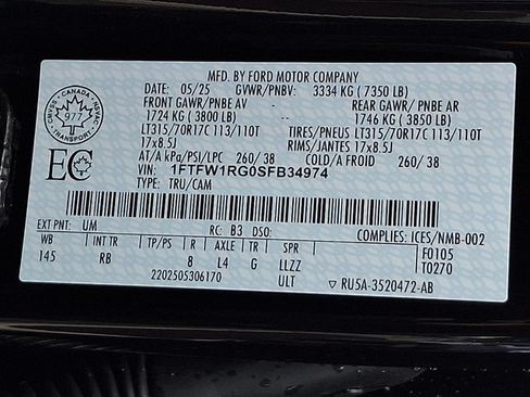 Used 2025 Ford F150 Raptor AWD/4WD image 27