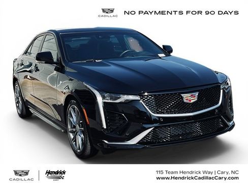 Certified 2025 Cadillac CT4 Sport w/ Climate Package RWD image 1