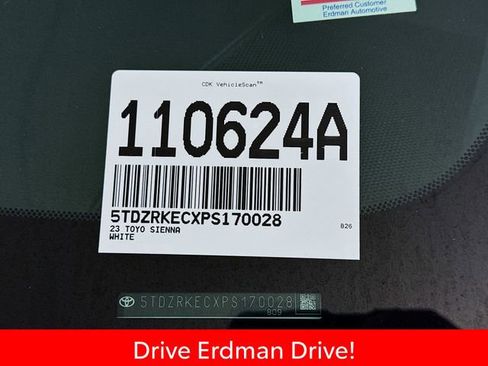 Certified 2023 Toyota Sienna Limited FWD image 31
