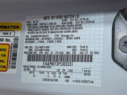 Used 2023 Ford Mustang GT Premium w/ Equipment Group 401A image 25