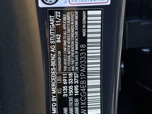 Certified 2023 Mercedes-Benz EQS 580 4MATIC Sedan image 73