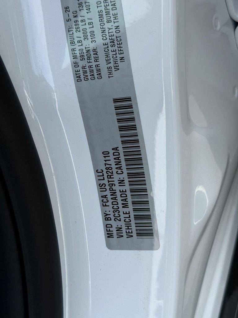New 2026 Dodge Charger R/T w/ Performance Handling Group AWD/4WD image 20