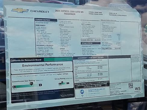 New 2025 Chevrolet Express 3500 LT w/ LT Preferred Equipment Group image 25