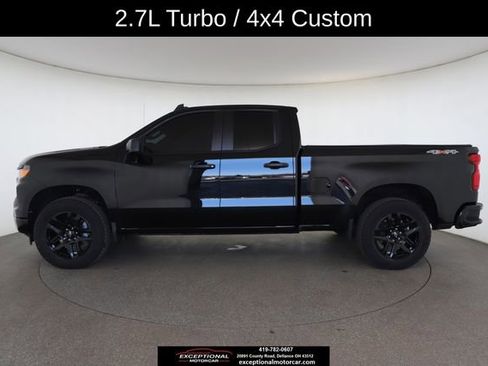 Used 2024 Chevrolet Silverado 1500 Custom w/ Turbomax Blackout Package image 7
