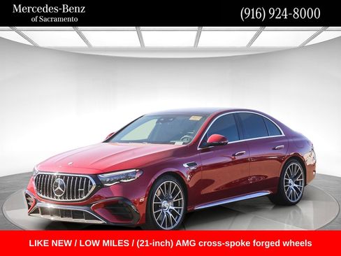 Used 2025 Mercedes-Benz E 53 AMG e 4MATIC Sedan w/ Driver Assistance Package image 1