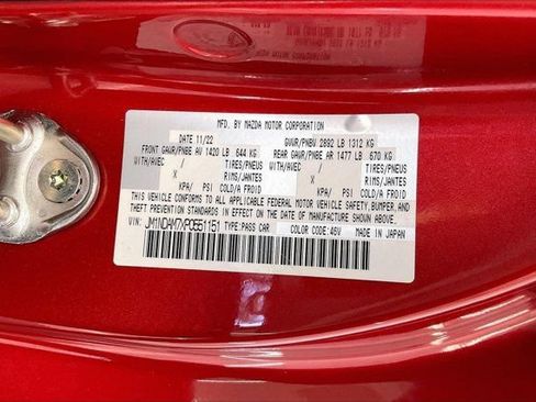 Used 2023 MAZDA MX-5 Miata Grand Touring w/ Weather Package RWD image 31