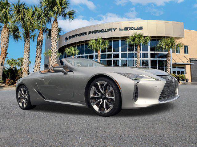 Certified 2021 Lexus LC 500 Convertible w/ Touring Package RWD image 2