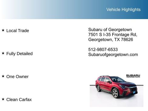 Certified 2023 Subaru Ascent Premium w/ Convenience Package image 10