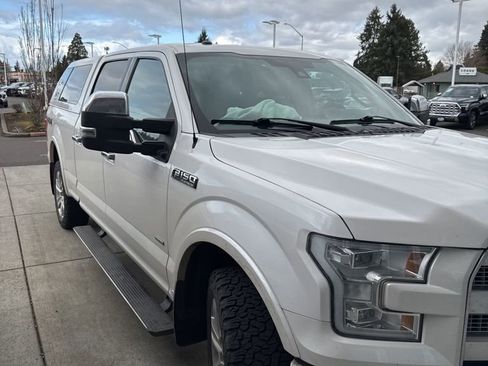 Used 2016 Ford F150 Platinum w/ Equipment Group 701A Luxury image 2