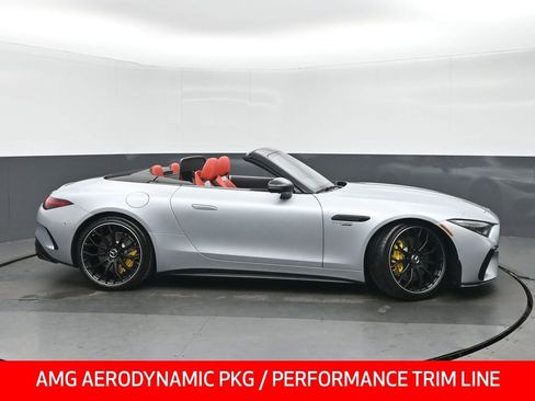 Used 2022 Mercedes-Benz SL 63 AMG 4MATIC w/ AMG Aerodynamic Package image 2