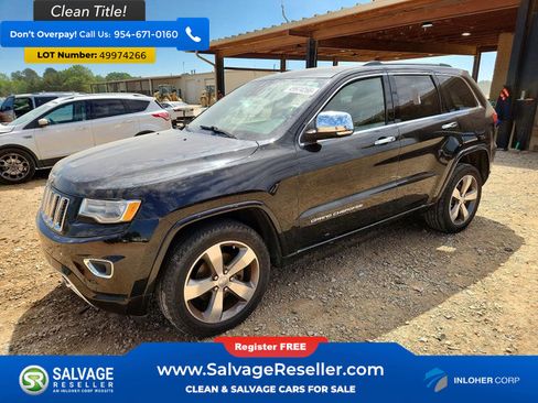 Used 2016 Jeep Grand Cherokee Overland w/ Advanced Technology Group image 1