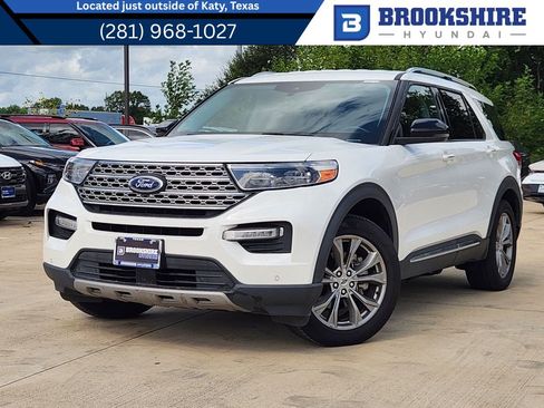 Used 2022 Ford Explorer Limited w/ Equipment Group 301A RWD image 1