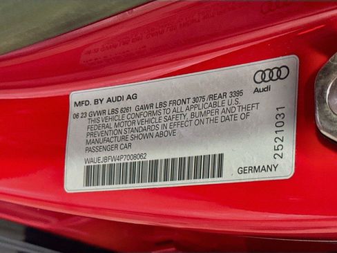 Used 2023 Audi e-tron GT Prestige w/ Prestige Package AWD/4WD image 32