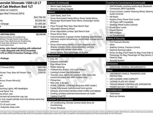 Used 2019 Chevrolet Silverado 1500 LT w/ All Star Edition image 2