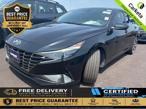 Used 2021 Hyundai Elantra SEL w/ Convenience + Premium Package FWD image 1