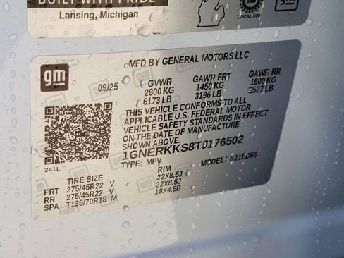 New 2026 Chevrolet Traverse High Country w/ LPO, Floor Liner Package image 32