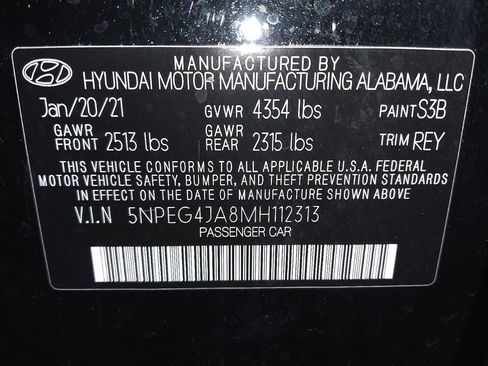 Used 2021 Hyundai Sonata SE FWD image 33