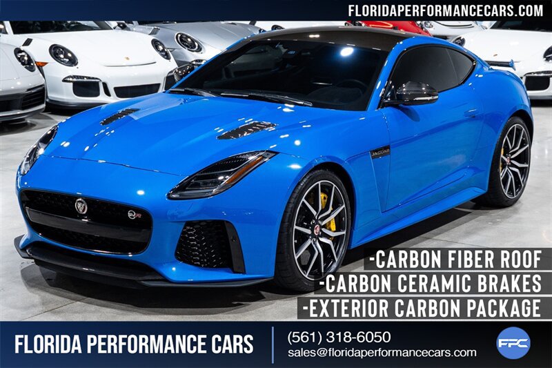 Used 2018 Jaguar F-TYPE SVR AWD/4WD image 1