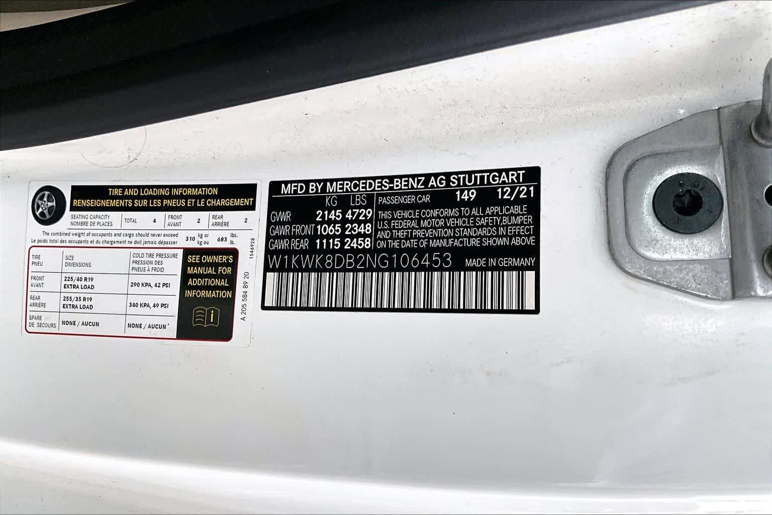 Certified 2022 Mercedes-Benz C 300 Cabriolet image 38