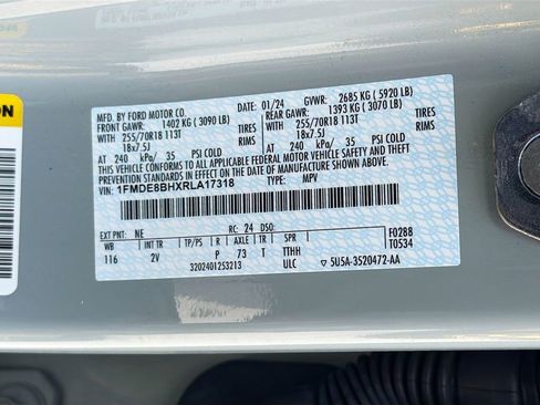 Used 2024 Ford Bronco Outer Banks image 51