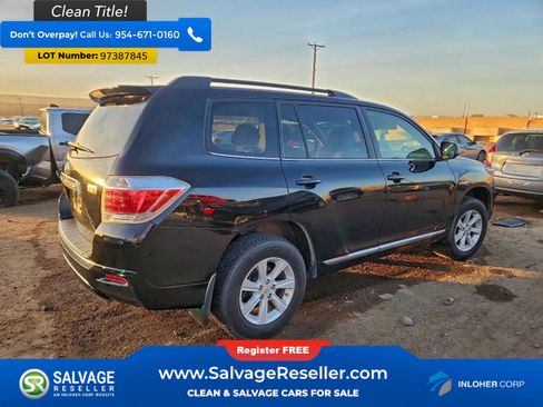 Used 2012 Toyota Highlander 4WD Hybrid image 4