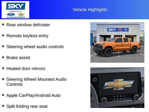 New 2026 Chevrolet Colorado W/T w/ WT Custom Package image 12