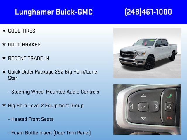 Used 2019 RAM 1500 Big Horn AWD/4WD image 6