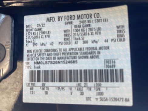 Used 2022 Ford Transit Connect XL image 28