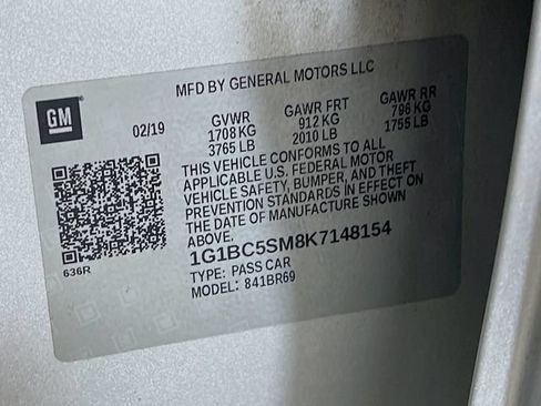 Used 2019 Chevrolet Cruze LS w/ LS Convenience Package FWD image 26