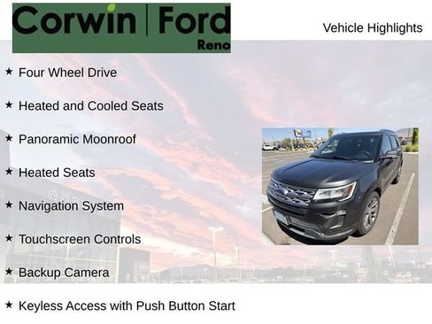 Used 2018 Ford Explorer Limited AWD/4WD image 7