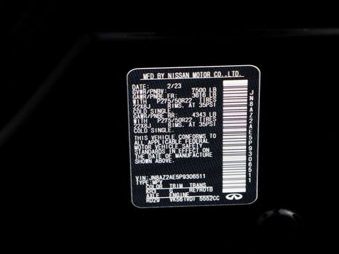 Used 2023 INFINITI QX80 Premium Select w/ Cargo Package image 37