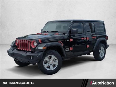Used 2021 Jeep Wrangler Unlimited Sport AWD/4WD image 1