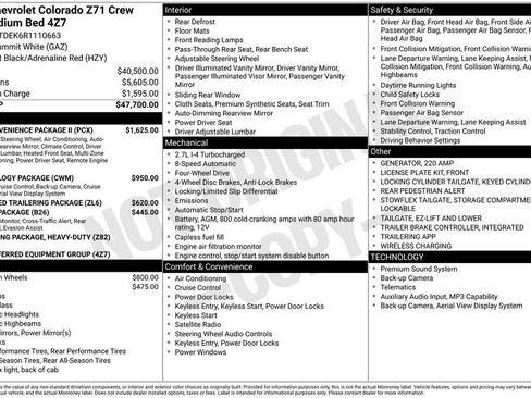 Certified 2024 Chevrolet Colorado Z71 w/ Z71 Convenience Package 2 image 36