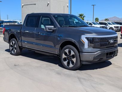 New 2025 Ford F150 Lightning Platinum