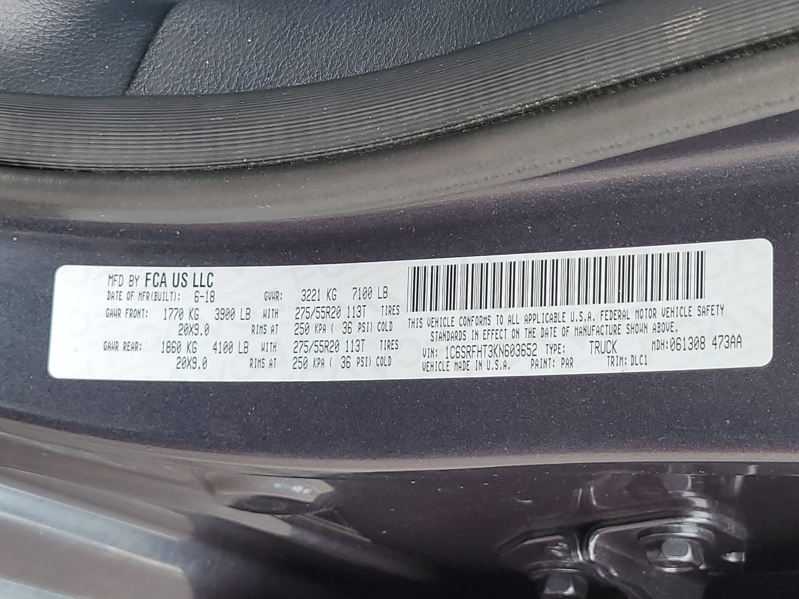 Used 2019 RAM 1500 Limited AWD/4WD image 19