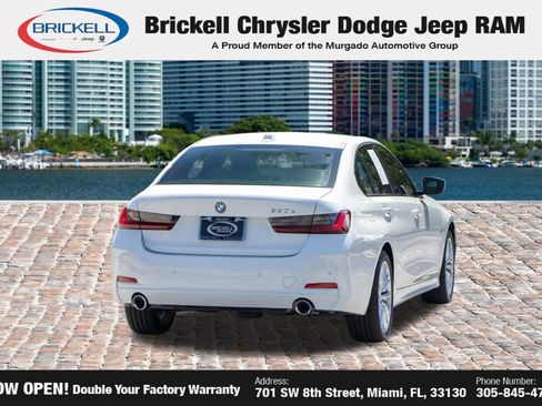 Used 2023 BMW 330e w/ Driving Assistance Package RWD image 6