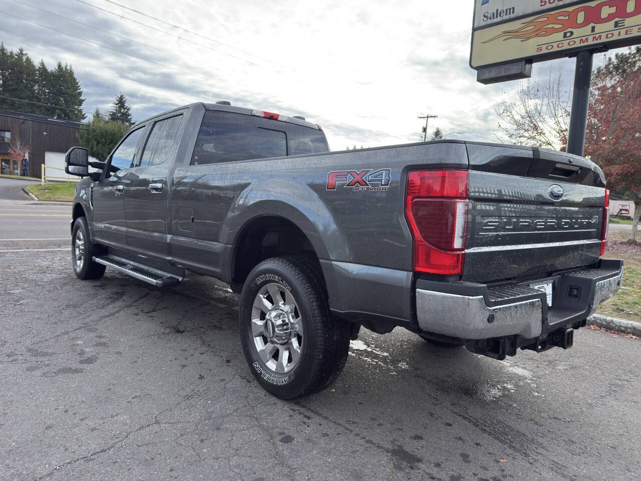 Used 2020 Ford F350 Lariat w/ Lariat Ultimate Package AWD/4WD image 8